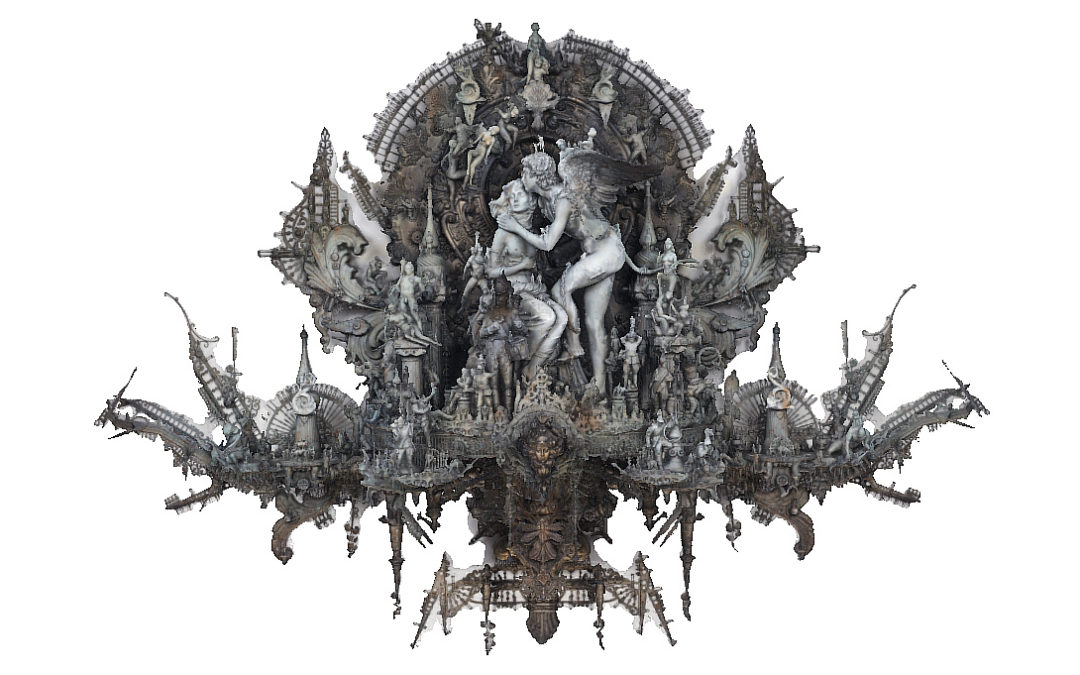 Escultura de Kris Kuksi - Sedación