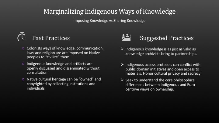 Conscientious Collaborations with Indigenous Communities - slide 8