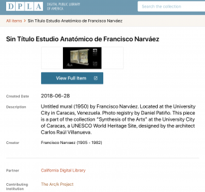 Digital Public Library of America and Arc/k Project