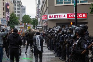 Black Lives Matter protest, Seattle WA. Photographer: Kelly Kline