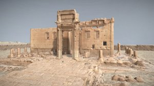 Image: Image from 3D model of Temple of Bel, Perpetuity Palmyra, The Arc/k Project