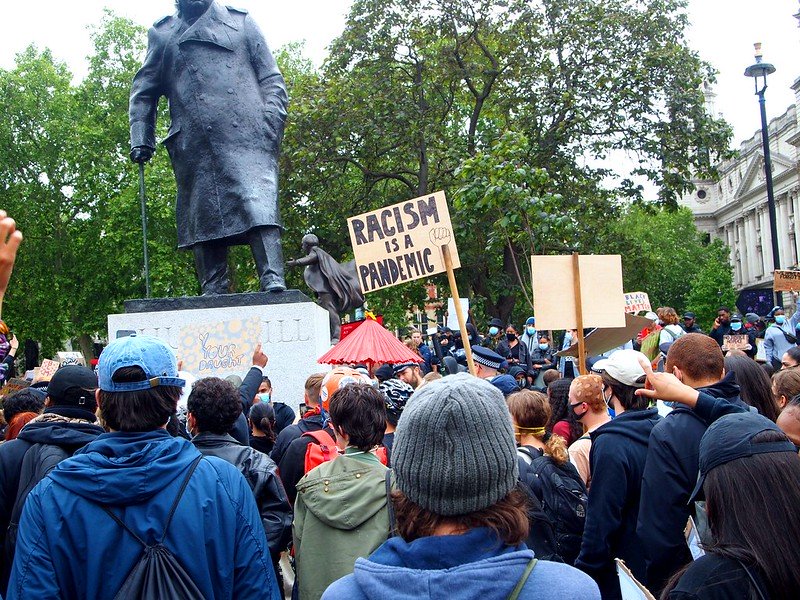 Protest - Black Lives Matter - London 2020. Photographer: Livvy Adjei
