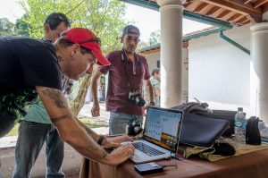 Photogrammetry workshop sponsored by The Arc/k Project and Institutional Monuments and Assets of Venezuela: participants learned how to photograph and process files of art objects at the Colonial Art Museum at Quinta de Anauco in Caracas, Venezuela. Part of our Preserving Venezuelan Culture Digitally — Initiative: Venezuela photo