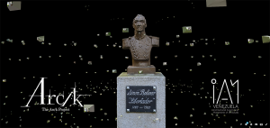 Education Highlight: 3D rendering of the bust of Simón Bolívar screengrab