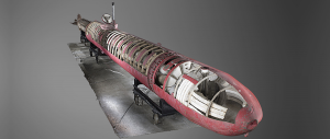 Initiatives: Museums - Kaiten submarine rendering